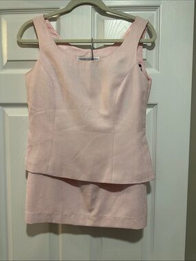 Jessica Howard Pink Two-Piece Skirt Set